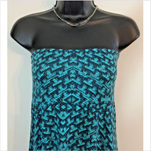 Lularoe Maxi Strapless Dress/Foldover Long Skirt